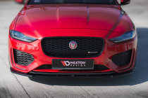 Jaguar XE R-Dynamic X760 Facelift 2019+ Frontläpp / Frontsplitter V.1 Maxton Design